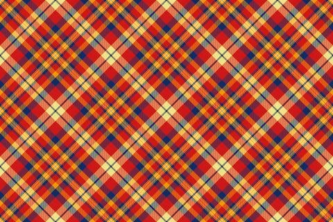 Vibrant diagonal plaid pattern in warm autumnal tones.  Perfect for textile.. Stockillustratie