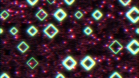 Vibrant diamond pattern on black background Stockbeeldmateriaal 285694694