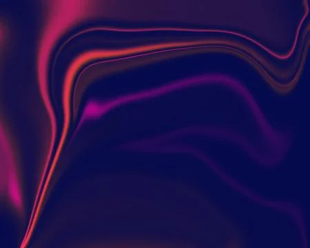 Vibrant digital abstract artwork with fluid wavy lines in neon Stock Photos