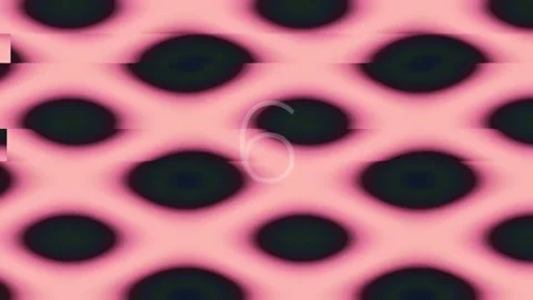 Vibrant digital abstract pattern of nine dots and deep green background Stock Footage 342207853