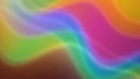 Vibrant Digital Art Displaying Smooth Color Blends and Dynamic Wavy Motion,.. Stock Footage 328806186