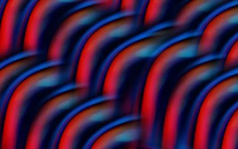 Vibrant digital backdrop with a repeating abstract pattern of overlapping c.. Stock Illustration