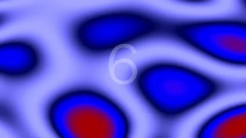 Vibrant digital background: Psychedelic seamless geometric pattern in red a.. Stock Footage 342207857