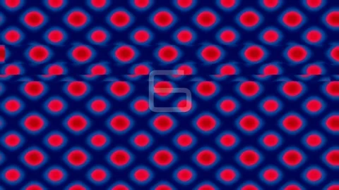 Vibrant digital background seamless abstract pattern of repeating geometric.. Stock Footage 342207855