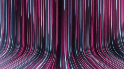 A vibrant digital design featuring a purple and blue abstract Stock Footage 311162950