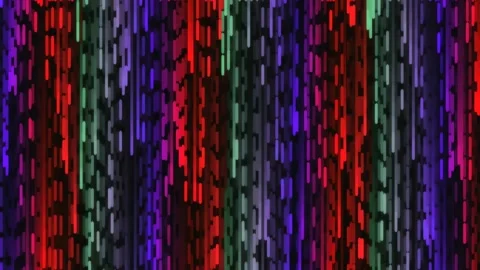Vibrant digital equalizer display of neon streaks and colorful data flow ab.. Stock Footage 342207862