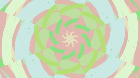 Vibrant digital illustration showcasing a mesmerizing abstract swirl with g.. Stock Footage 328805695