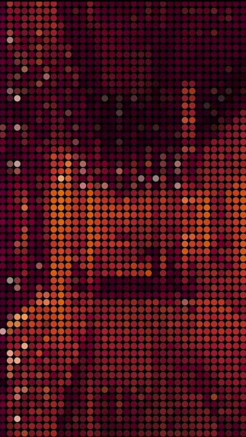 Vibrant Digital Light Pattern Loop Stock Footage 300297506