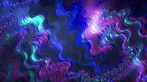Vibrant digital motion artwork with swirling blue and pink neon lights Stock Footage 331273383