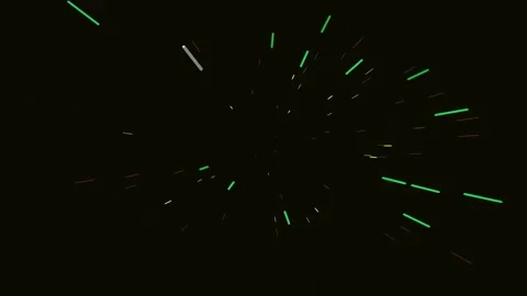 Vibrant digital particles exploding into abstract light streams against bla.. Stock Footage 337162707
