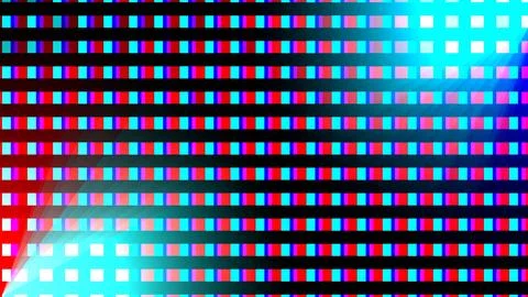 Vibrant digital pattern with colorful pixelated lights Stock Illustration