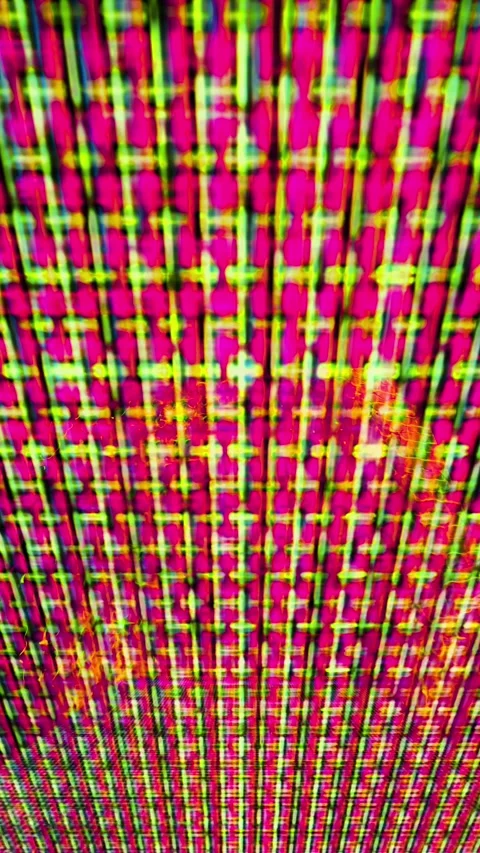 Vibrant Digital Pixel Glitch Animation Stock Footage 303519550