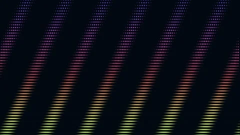 Vibrant digital spectrum equalizer wave over dark abstract futuristic backg.. Stock Footage 336836412