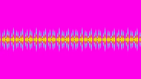 Vibrant digital wave equalizer background for futuristic tech videos loop Stock Footage 335529874