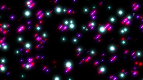 Vibrant dot pattern on black background for graphic design and web projects Stock Footage 311751125