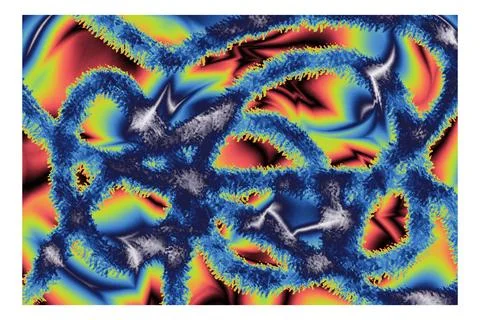 Vibrant dynamic visual 03 Stock Illustration