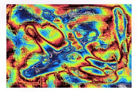 Vibrant dynamic visual 04 Ilustración de archivo