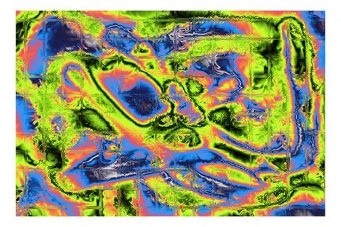 Vibrant dynamic visual 05 Stock Illustration