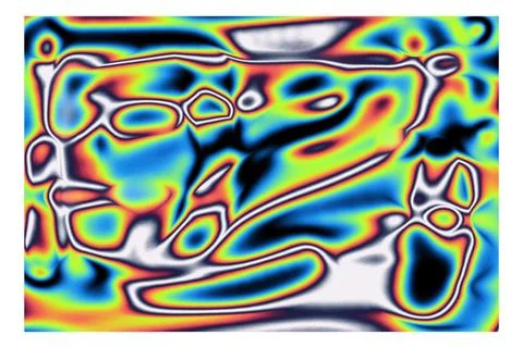 Vibrant dynamic visual 07 Stock Illustration