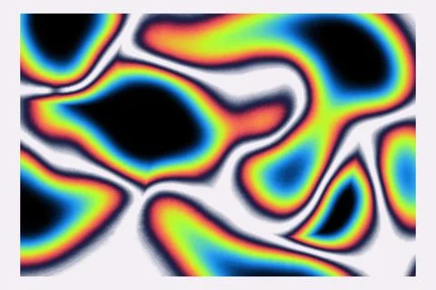 Vibrant dynamic visual 09 Stock Illustration