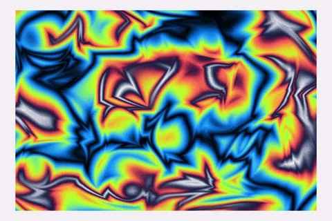 Vibrant dynamic visual 10 Stock Illustration