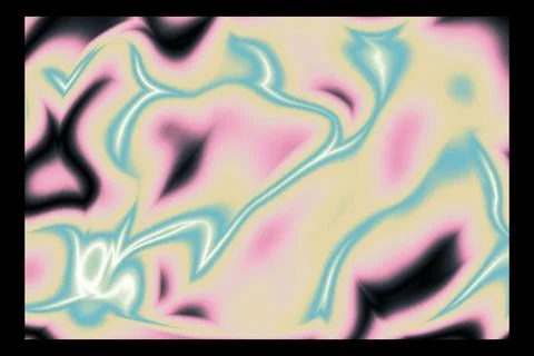 Vibrant dynamic visual  Stock Illustration