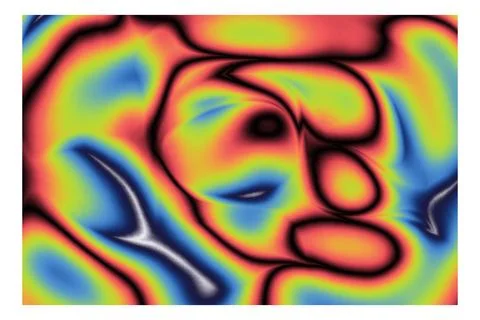 Vibrant dynamic visual Stock Illustration