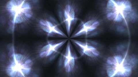 Vibrant, electric blue beams explode outward 動画素材 340413714