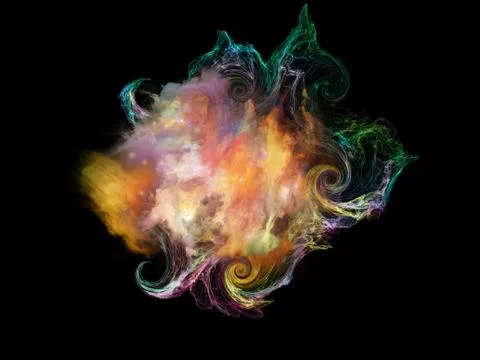 Vibrant Elements Illustrazione stock