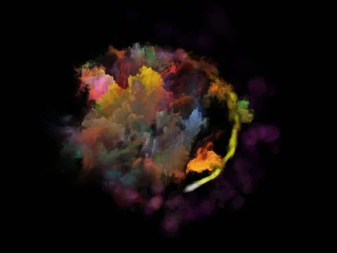 Vibrant Elements Stockillustratie