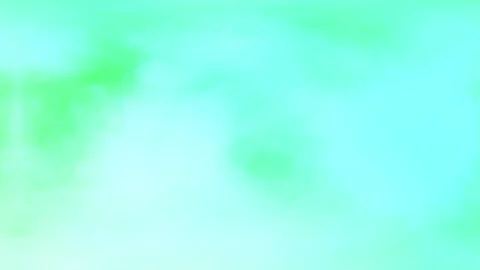 Vibrant emerald green and aqua blue light streaks create a dynamic, ethereal Stock Footage 317131475