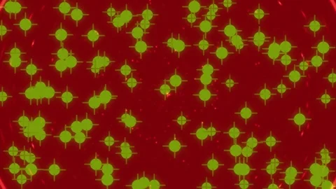Vibrant emerald green background with dynamic repeating starburst pattern a.. Stock Footage 339797479