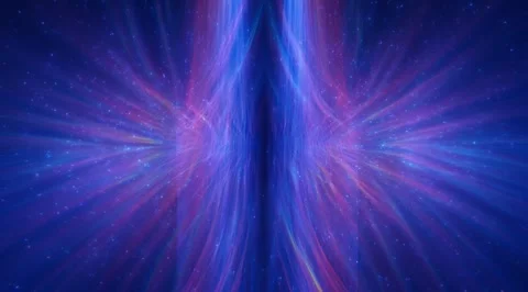 Vibrant energy light trails radiating outward Stock Footage 331452709