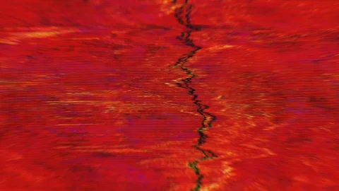 Vibrant error data geometrical cyberpunk holographic background. Stock Footage 124470711