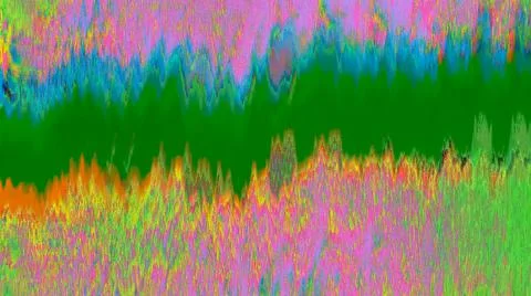 Vibrant error data neon futuristic noisy background. 스톡 사진