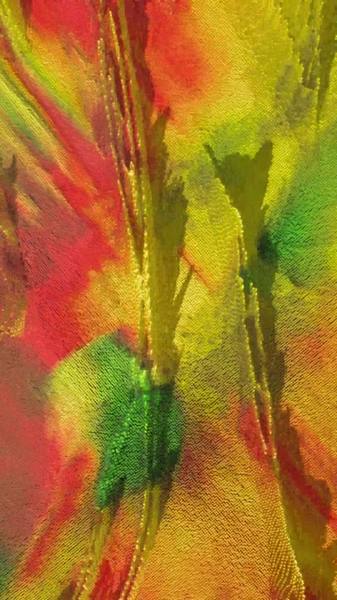 Vibrant fabric texture. Colorful textile pattern. Stock-Footage 339903386