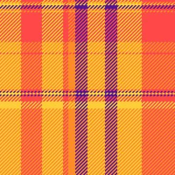 Vibrant fabric texture featuring a bold plaid pattern. This design offers a.. Stockillustratie
