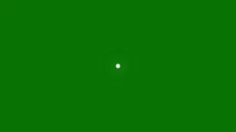 Vibrant Firework Circle Burst with Glowing Lines 4K Green Screen Loop Stock Footage 333593879