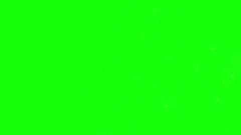 Vibrant fireworks exploding on green screen background Video stock 338216425