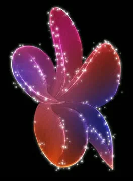 Vibrant Flourish Motion Design Element 04 HD Video stock 10875013