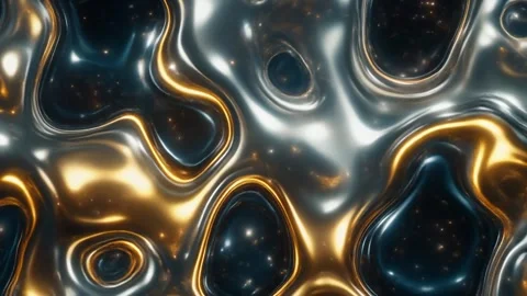 Vibrant flowing abstract ribbon animation. Stock-Footage 330691237