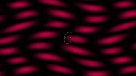 Vibrant flowing fluid abstract background with luminous red and orange waves Stock Footage 342115734