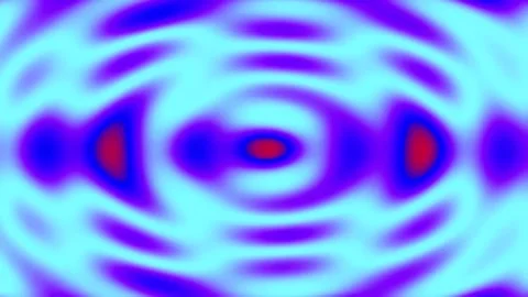 Vibrant fluid abstract background with swirling hypnotic red, blue, and mag.. Stock Footage 341059290