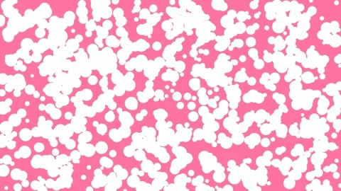 Vibrant fluid abstract texture: Cyan and purple organic paint splash pattern. Stock Footage 336886062