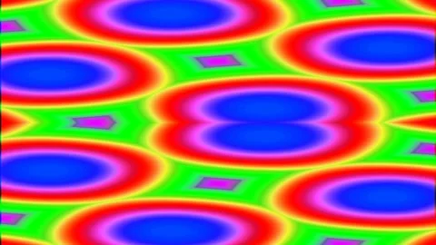 Vibrant geometric abstract background pattern of glowing neon colors and se.. Stock Footage 339501393