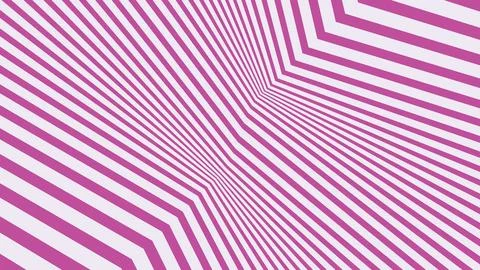 Vibrant geometric abstract design featuring bold pink and white diagonal st.. Stock Illustration
