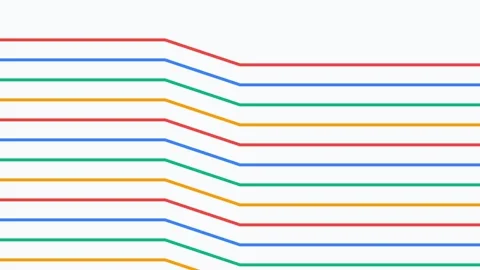 Vibrant geometric background for abstract data visualization and connection.. 스톡 동영상 343632063