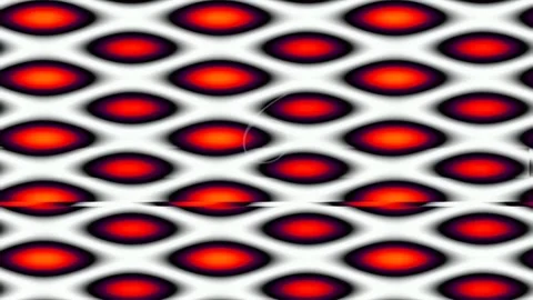 Vibrant geometric background pattern with repeating colorful wave shapes desi Stock Footage 342094693