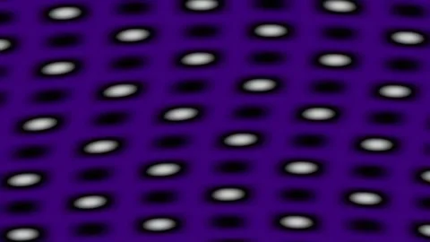 Vibrant geometric background pattern, repeating orange and blue abstract desi Stock Footage 342207884