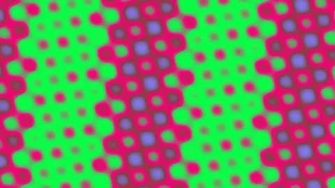 Vibrant geometric background with repeating dots and modern digital patterns Stock Footage 341056422